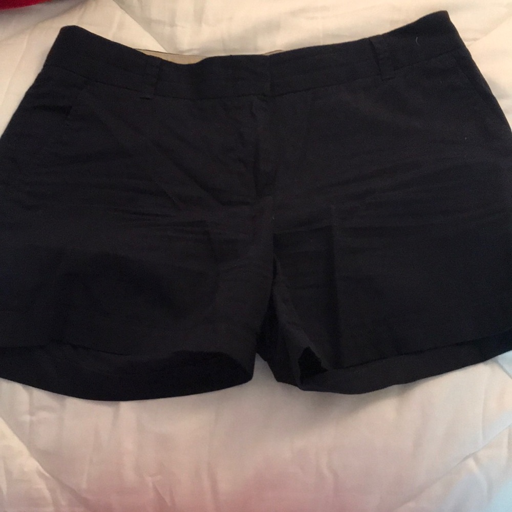Navy Blue size 4 3” inseam JCREW chino shorts